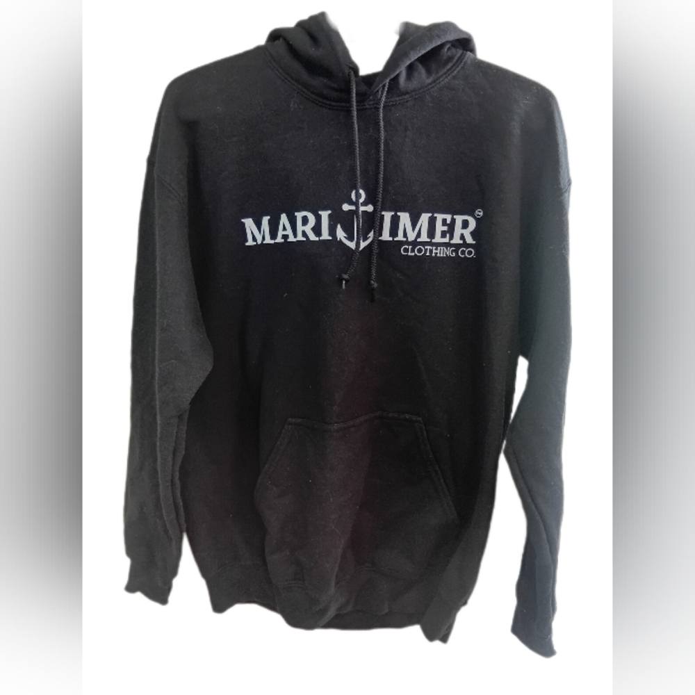 Black Hoodie Unisex Medium